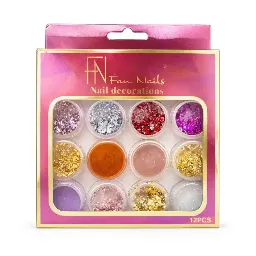 Glitter Holografico para Decoração Nail Art - Colorido