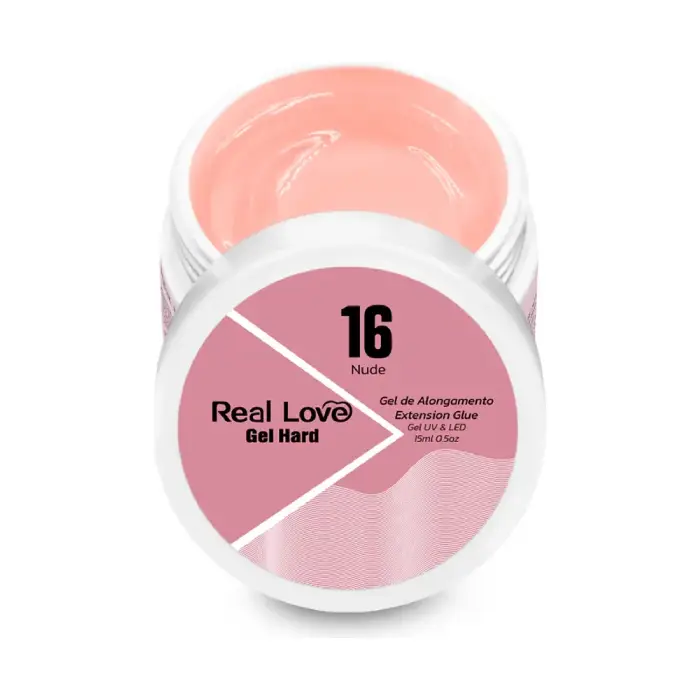 Gel Unha Real Love Light Uv& Led Alongamentos Unhas